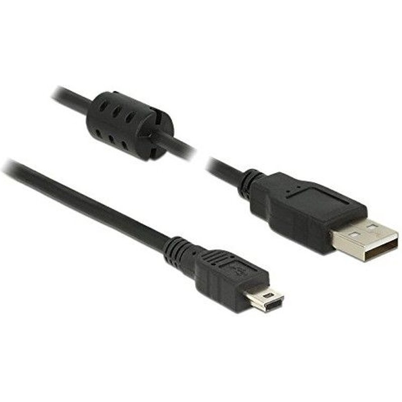 Delock câble USB 2.0 A St. USB 2.0 Mini-B St. 1,5 m