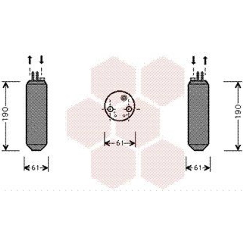 Bouteille Déshydratante Pour Hyundai Atos D'avant 2003