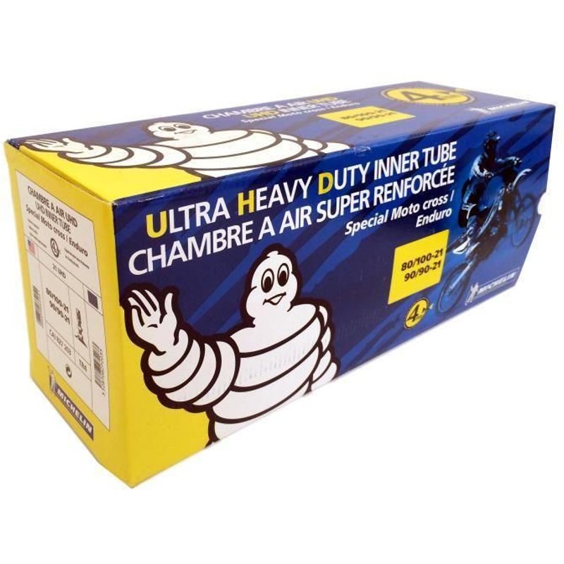 Chambre à air Michelin offroad UHD 90/90-21 valve droite