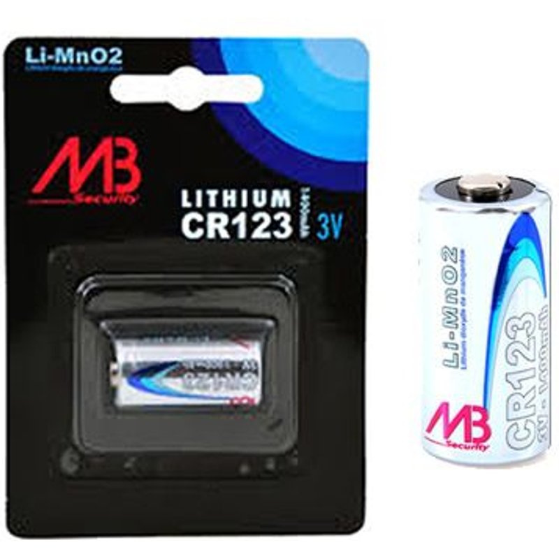 Pile lithium cr123a 3v