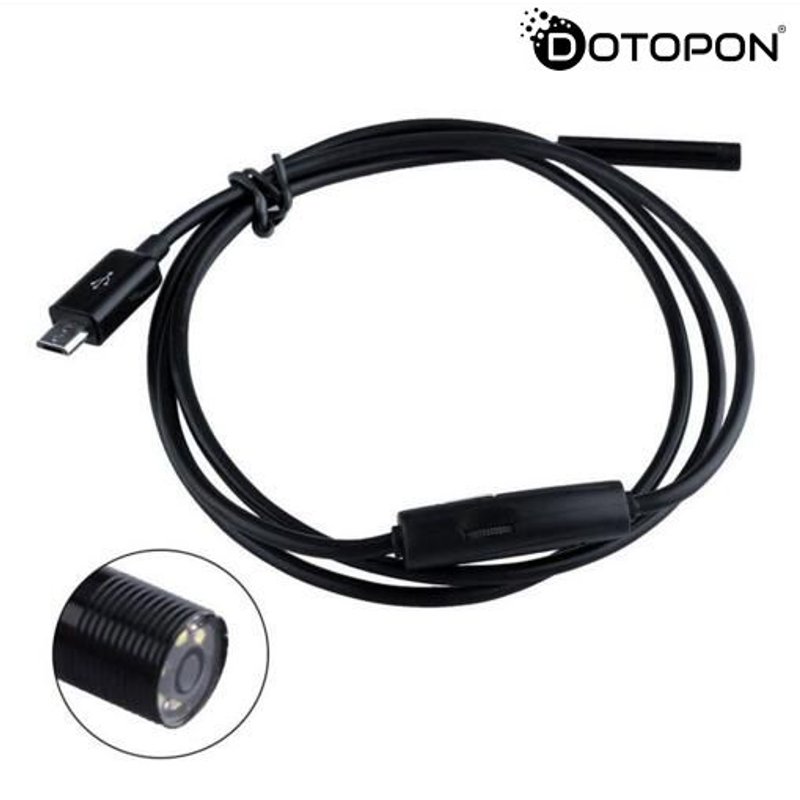 Endoscope 1.3 MP IP67 USB Mini caméra 1.5 M 7mm DOTOPON