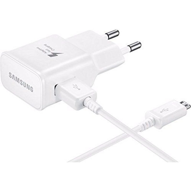Samsung Galaxy S7 / S7edge Fast Charging Chargeur - Sodial(R)Micro Usb Chargeur D'ue Adaptative Rapide De Charge Pour Samsung Galaxy S7 / S7edge, Blanc
