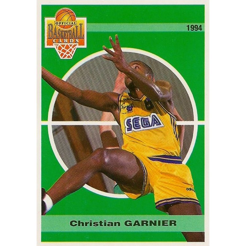 Carte Panini - Basketball 1994 - Garnier Christian - N° 63
