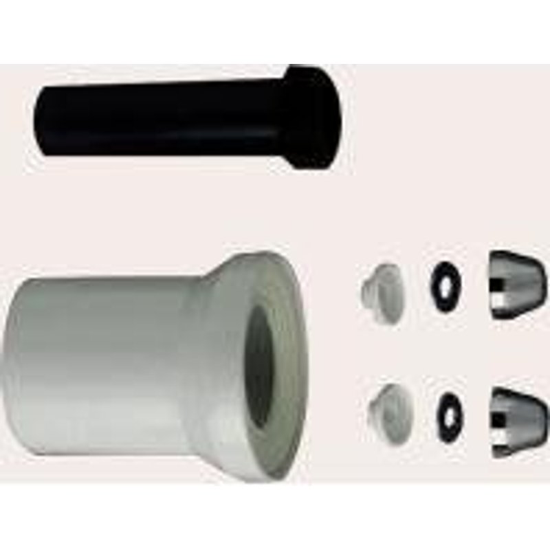 Cornat CKAG80 Kit de raccordement pour toilettes encastrées 90 à 180 mm