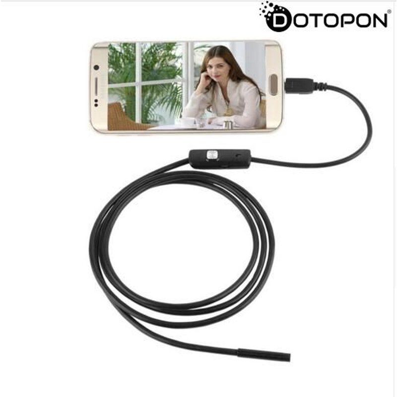 Endoscope 480 P 1.3MP IP67 OTG Android Téléphone Endoscope 7mm 1 M