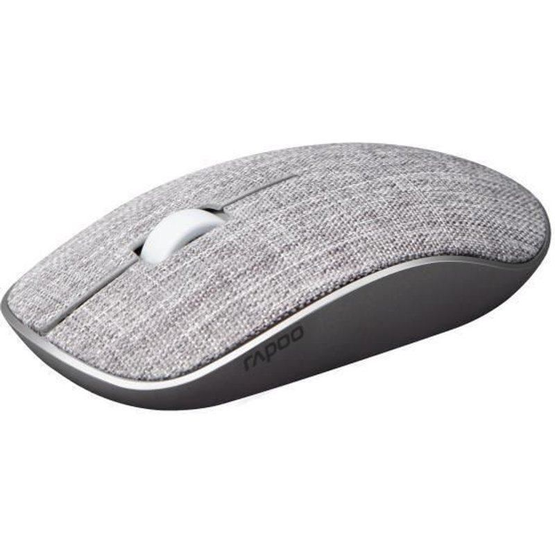 Rapoo Souris 3510+ - Sans fil - Optique - 3 Boutons - 1000 DPI - Gris