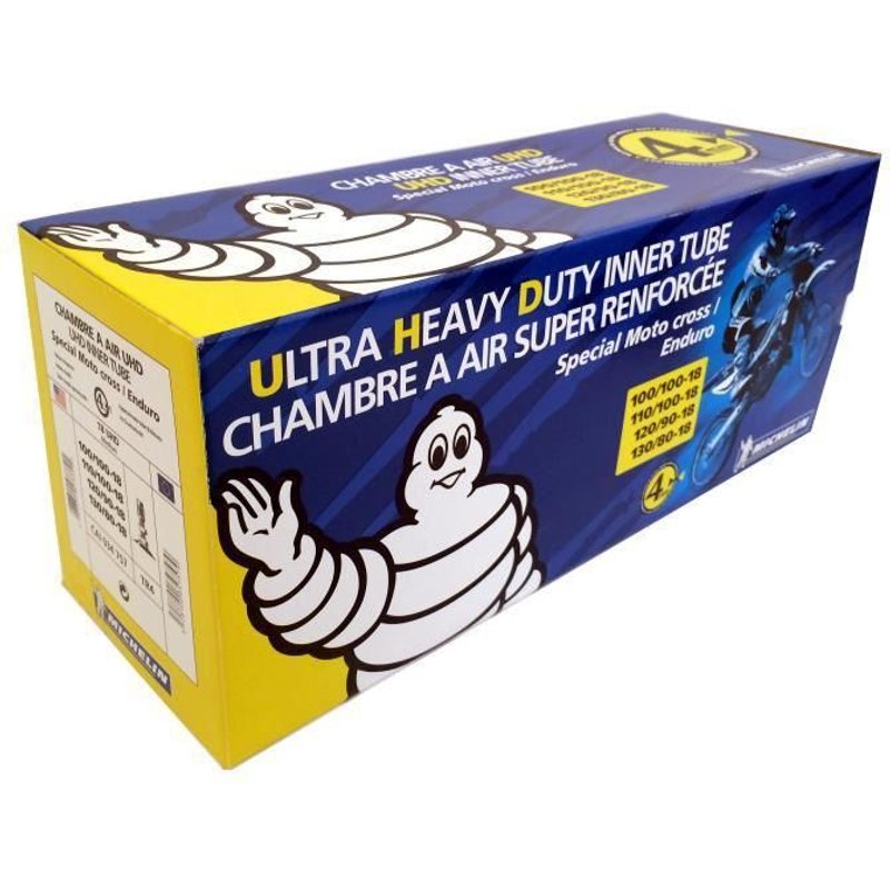 Chambre à air Michelin offroad UHD 120/90-18 valve droite