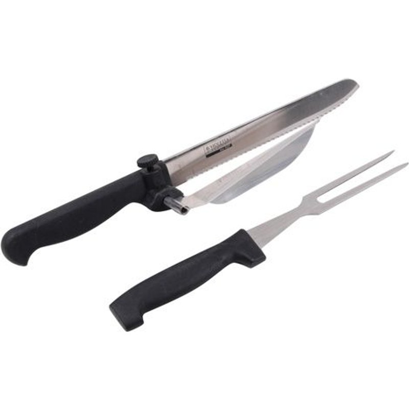 Fourchette Et Couteau Barbecue - Inox