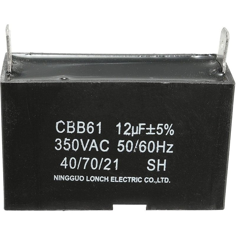 12uF ±5% Générateur Moteur Condensateur Ventilateur Fan CBB61 50/60Hz 350V AC