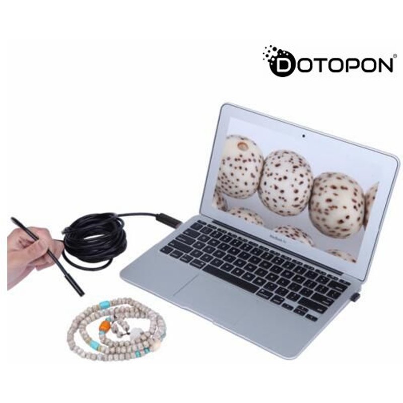 USB Endoscope Android Caméra 7 MM 2IN1 2m Serpent Tube Tuyau Étanche Téléphone PC USB Endosko