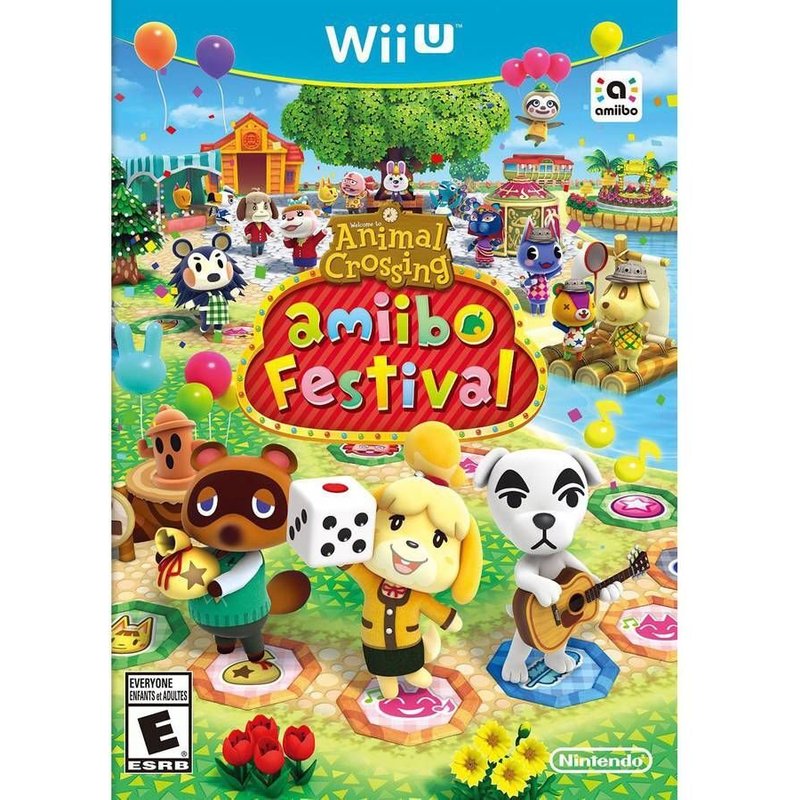 Wii U Animal Crossing Amiibo Festival (No Card/Figure) English/Espanol/It/Fr/De