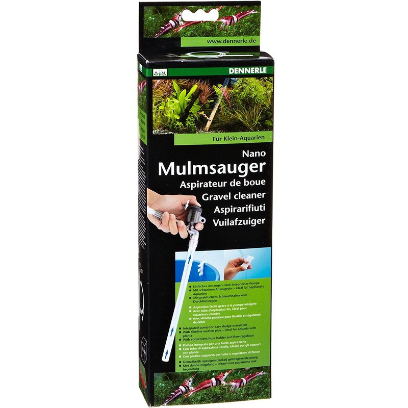 Dennerle Nettoyage Pour Aquariophilie Aspirateur De Boue Nano