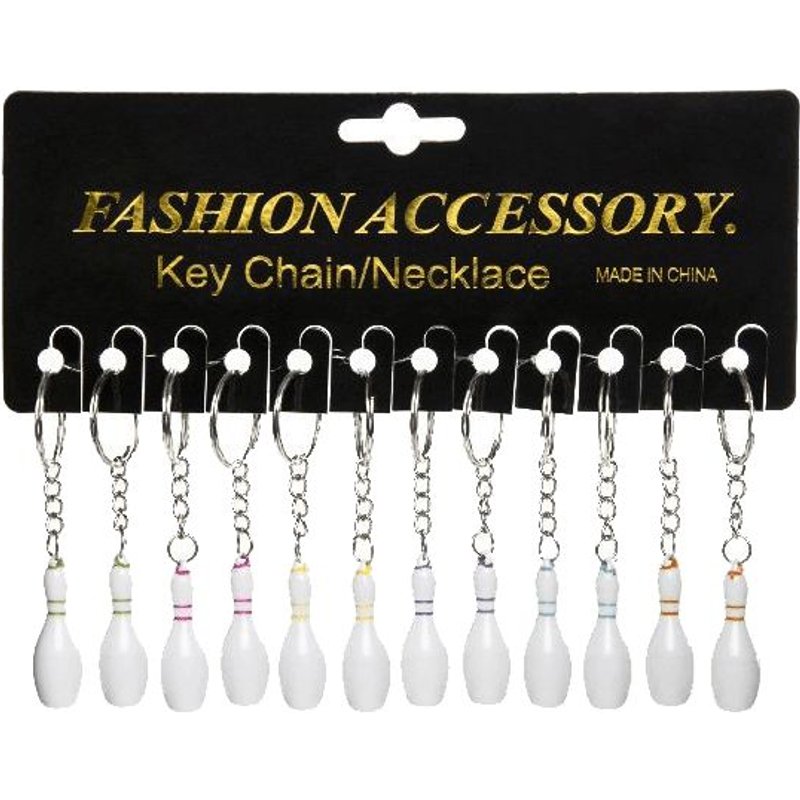 Porte-Clés Bowling (Lot De 12)