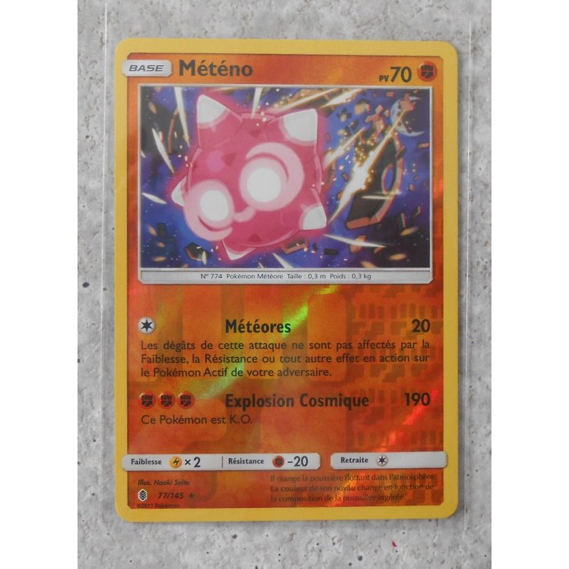 Pokémon - 77-R/145 - Météno - Reverse