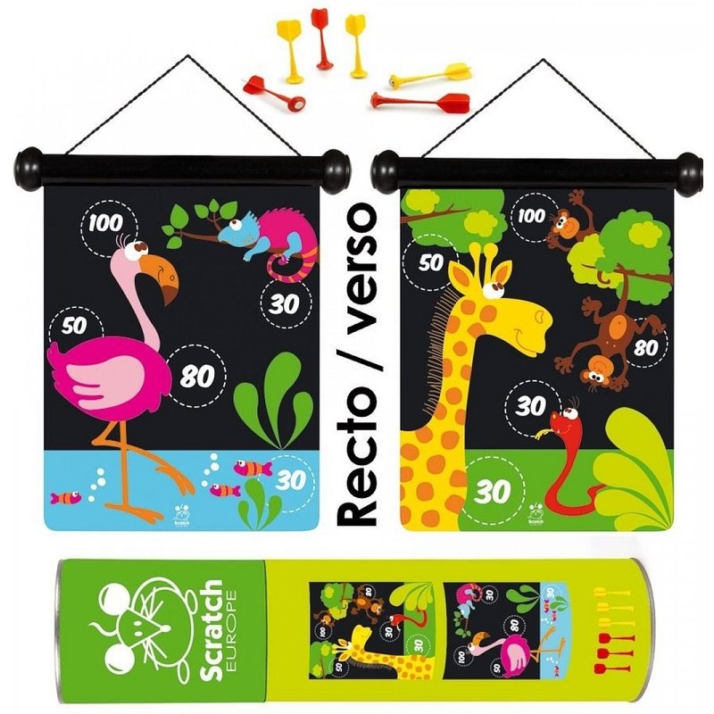 Jeu De Flechette Magnetiques Zoo