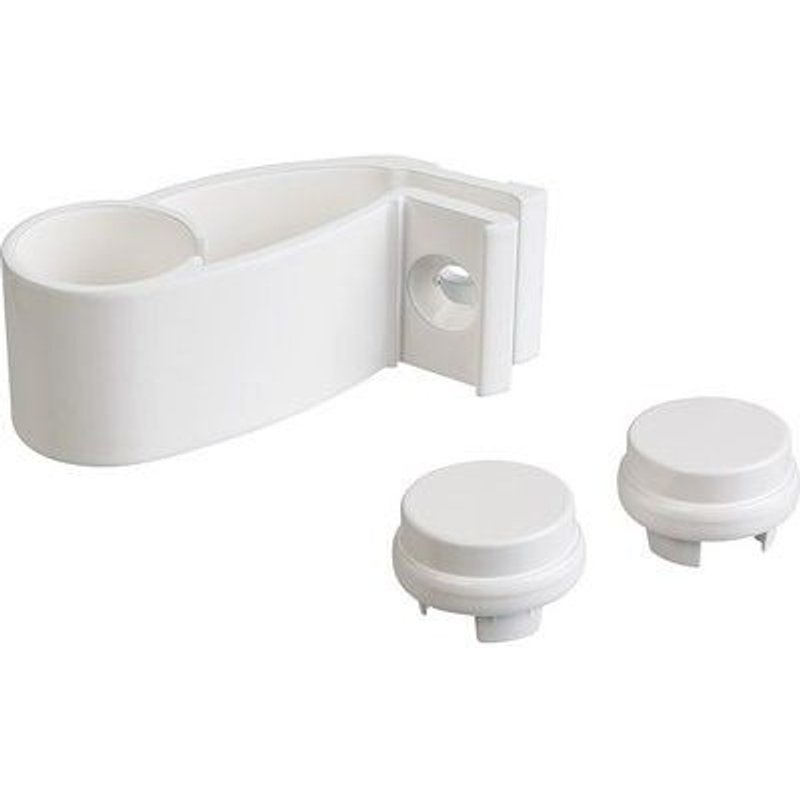 Ensemble support/bouchon poignée DIVA 10 - noir