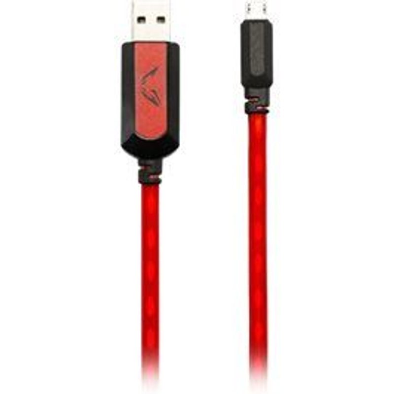 WE Gamium - Câble USB - Micro-USB de type B (M) pour USB (M) - 1 m - rouge
