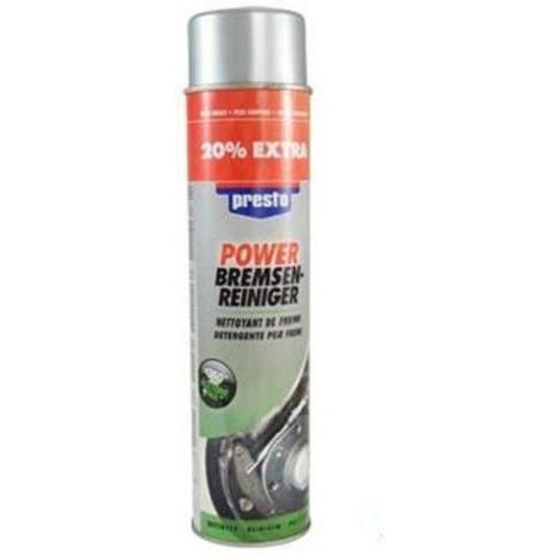 Nettoyant freins presto (aerosol de 600 ml)