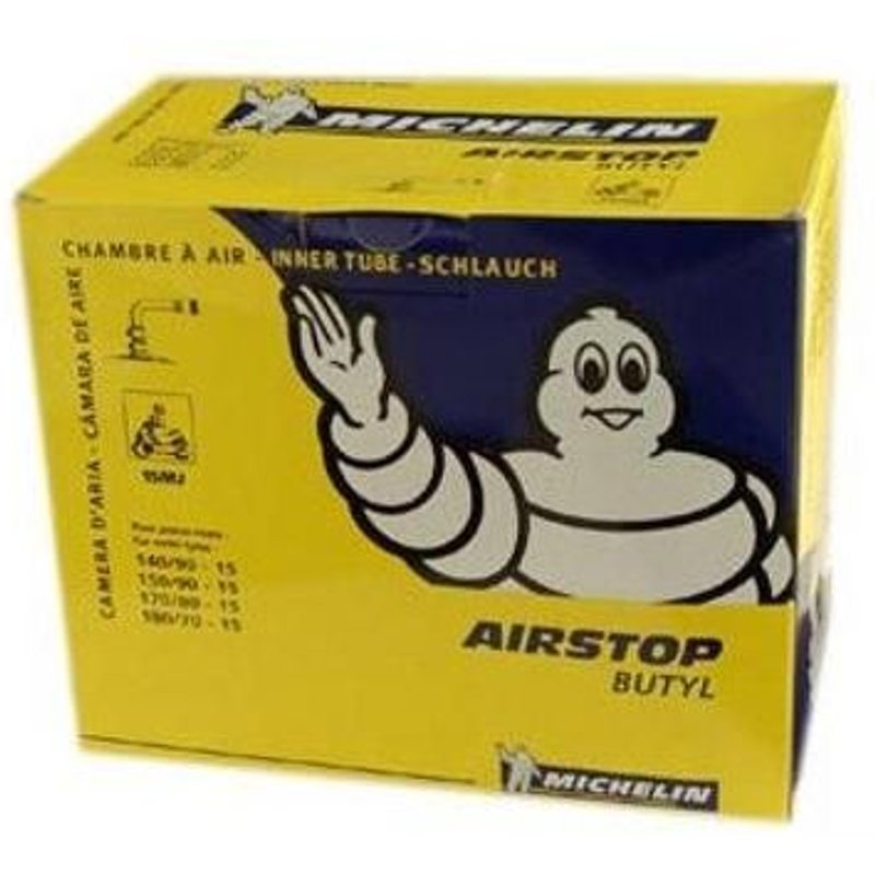 Chambre à air Michelin Street 140/90-15 valve coudée à 90°