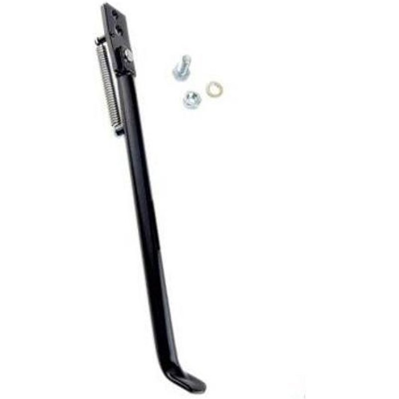 Béquille latérale noire adaptable derbi senda drd/racing r/