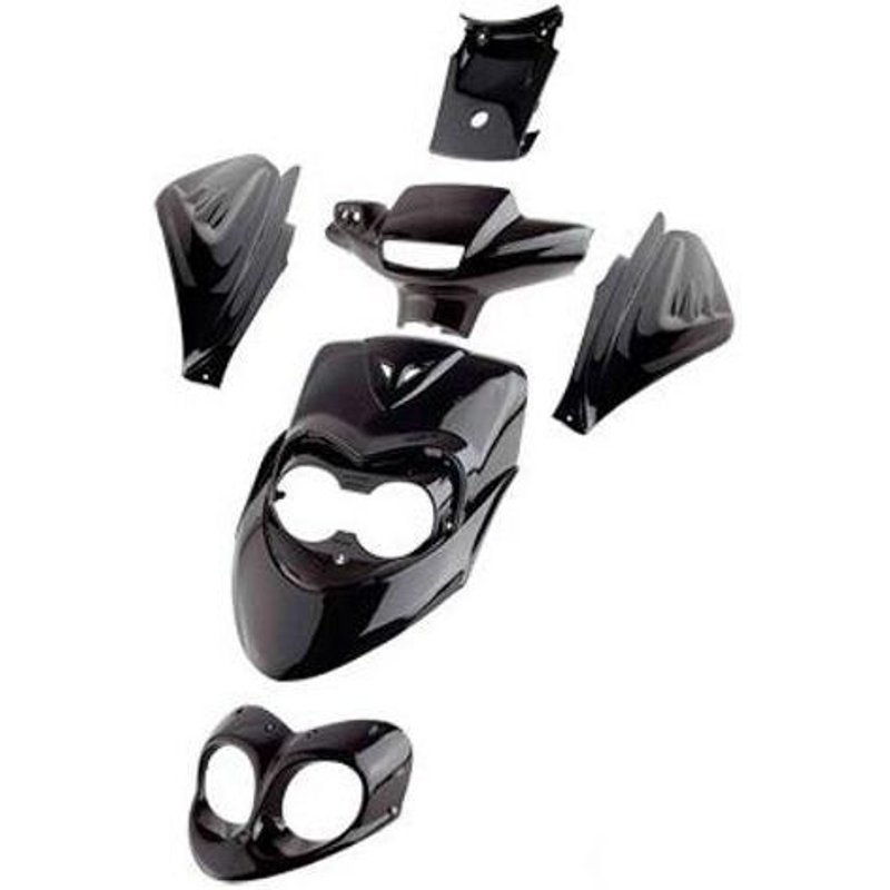 Kit habillage Tun'r Booster Next Generation 1999> (6 pièces)- Noir