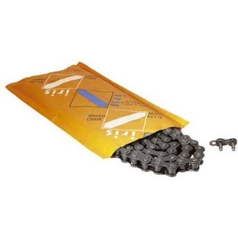 Chaîne Iris renforcée 134 maillons Pas 420 int 7mm- TX Noire