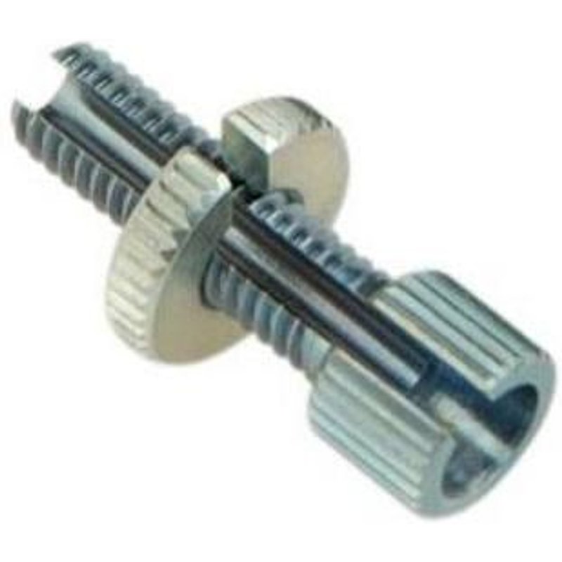 Vis creuse fendue Algi M6x100 pour gaine 6mm