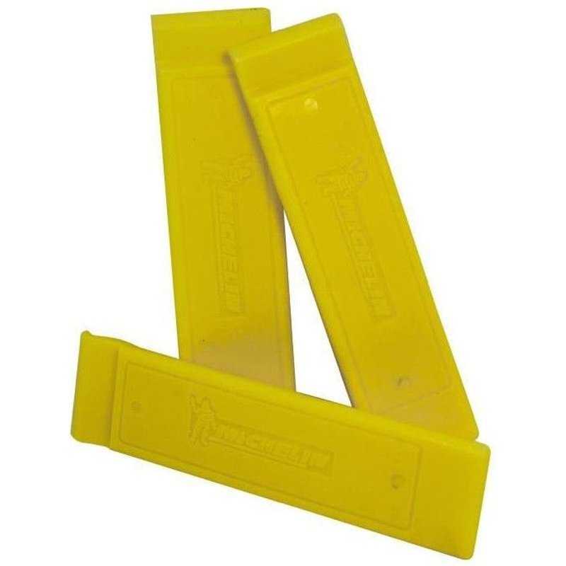 Démonte pneu vélo Michelin jaune nylon (lot de 3 pièces)