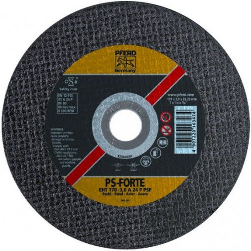 disque 230x3.0x22.2 MD sup. Plus acier Pferd