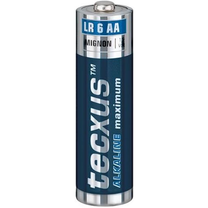 Tecxus Lot de 3 Blisters de 4 piles Alcalines Maximum LR6/AA (Mignon) 1,5 V