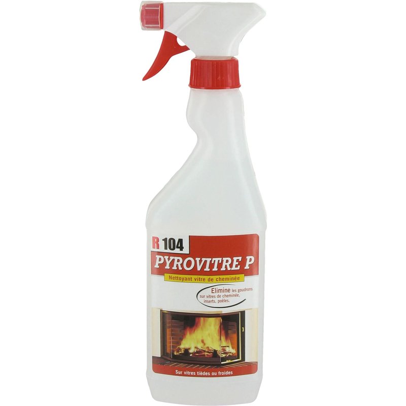 Nettoyant vitre d'insert concentré Pyrovitre - Pulvérisateur - 500 ml