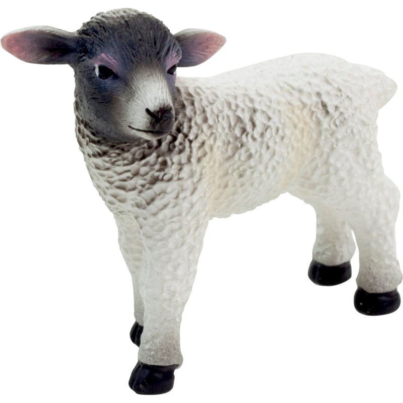 Jouet Figurine Réaliste - Agneau À Visage Noir - Planète Des Animaux