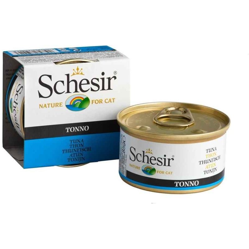 Boîte Pâtée Au Thon En Gelée Pour Chat - Schesir - 85g