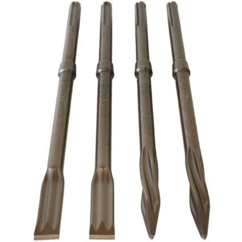 Bosch Burins SDS-max, set de 4 pièces 400 mm, 400 x 25 mm - 2607017368