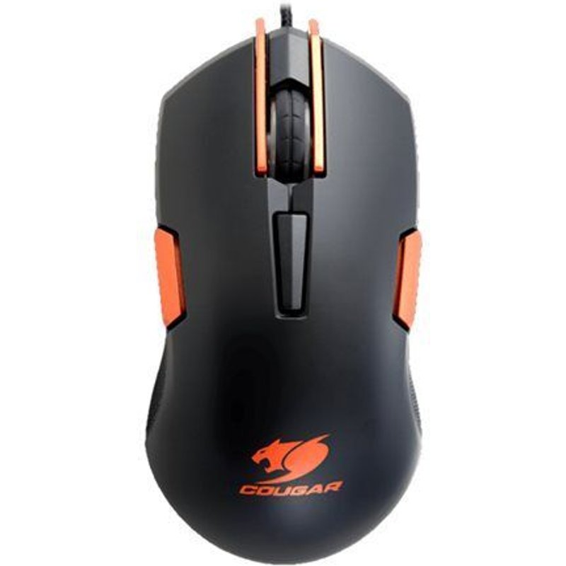 Cougar 250M - Black Edition - souris - droitiers et gauchers - optique - 6 boutons - filaire - USB - noir