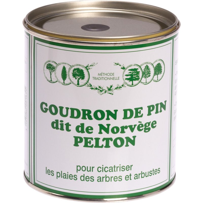 Goudron de pin dit de Norvège Pelton - Pot 800 g
