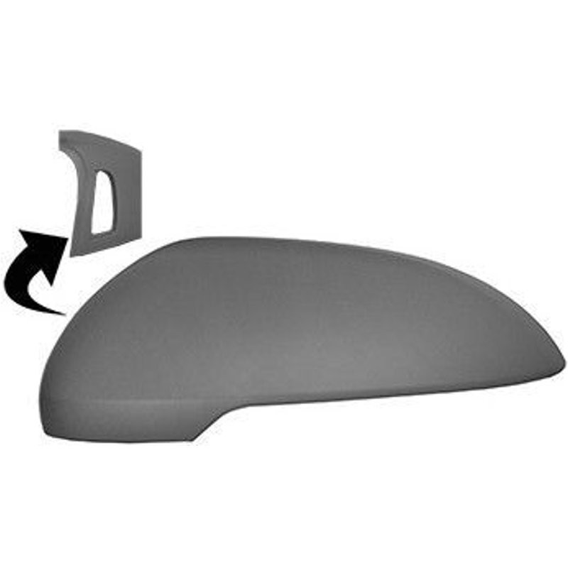 Coque De Rétroviseur Gauche En Primer Pour Volkswagen Passat Depuis Novembre 2014 Équipée Du Side-Assit