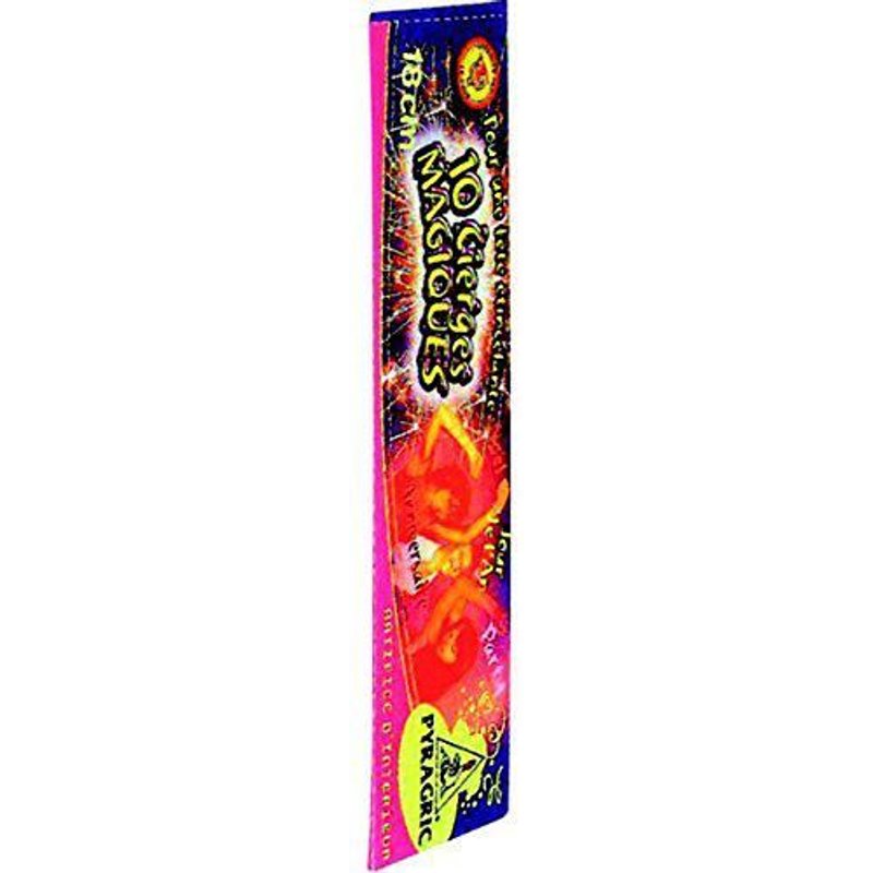 Lot De 10 Cierges Magiques - 18 Cm - Gateau Anniversaire - Anniversaire Enfant - Goûter Enfant