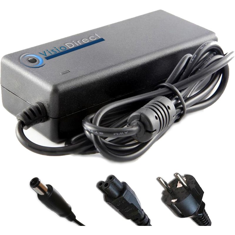 Visiodirect® Alimentation pour ordinateur portable HP COMPAQ Mobile Workstation RL989PA 120W 6.5A chargeur adaptateur