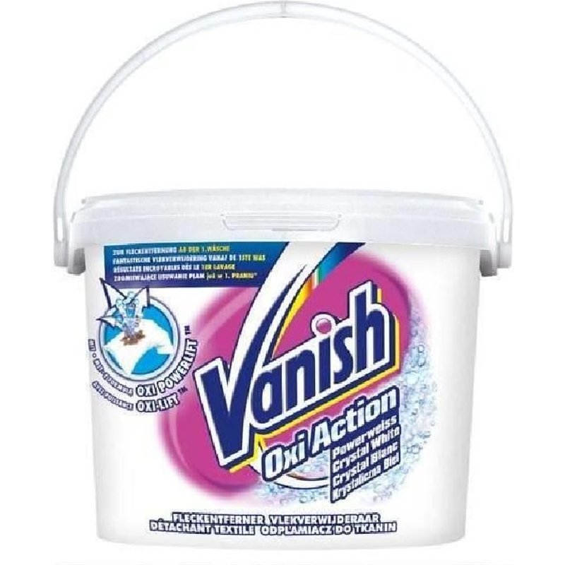 VANISH OXI poudre détachante action crystal Blanc - 2.4 Kg
