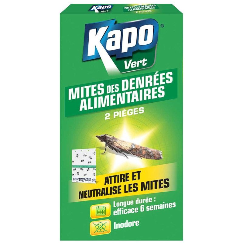 Pack de 2 - Kapo - Pieges A Mites Alimentaires Etui De 2