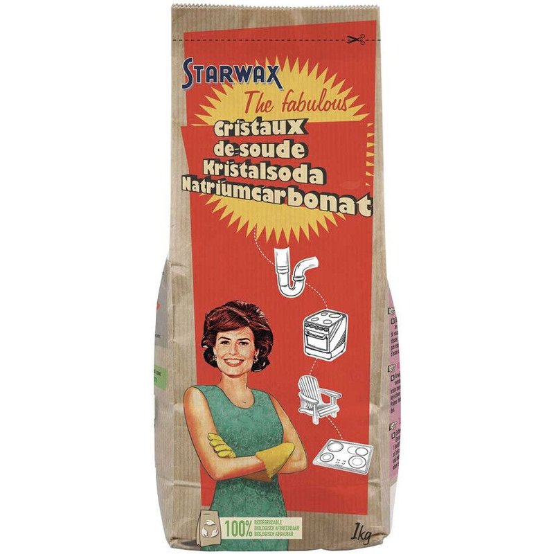 Pack de 2 - Starwax Fabulous - Cristaux De Soude 1Kg