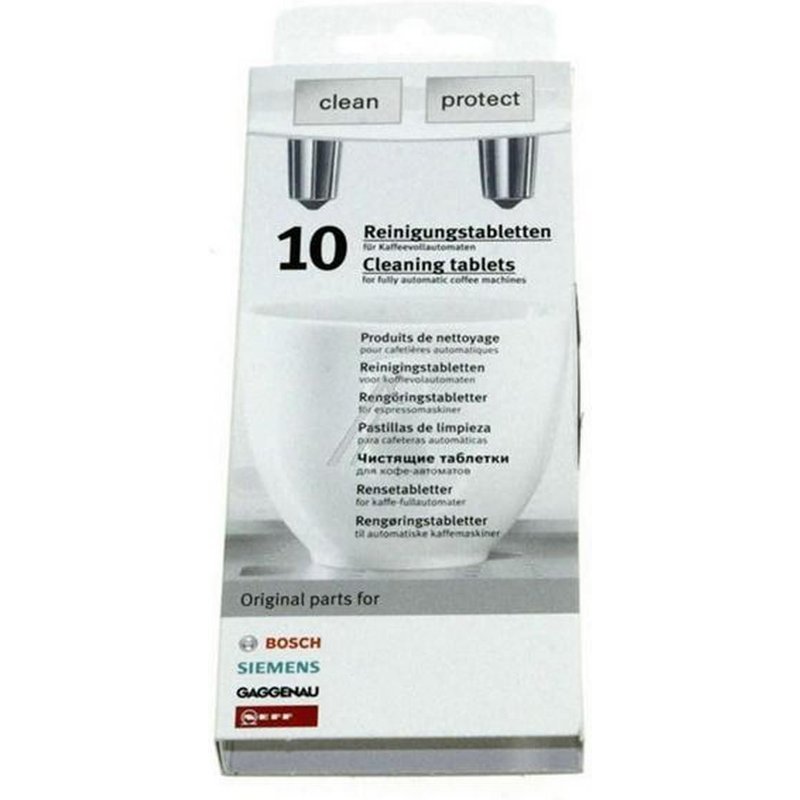 Boite de 10 pastilles de nettoyage