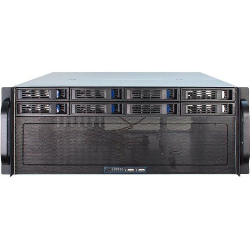 Inter-Tech IPC 4U-4408 - Rack-montable - 4U - ATX / SSI EEB étendu - pas d'alimentation (ATX) - USB