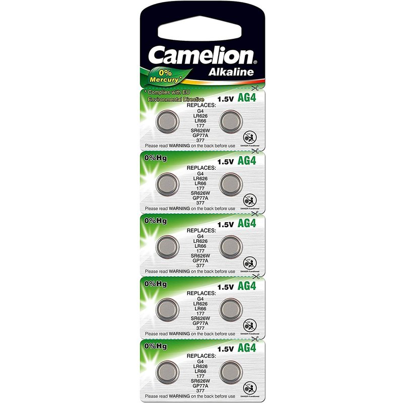 Pile camelion Alkaline AG4 (10 Pcs)
