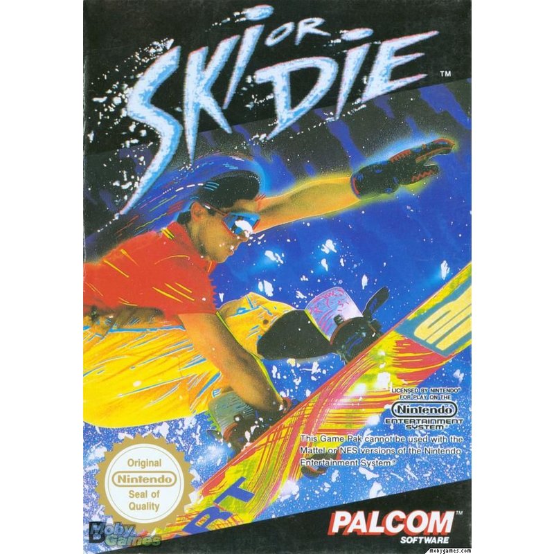 Ski Or Die Nintendo Nes