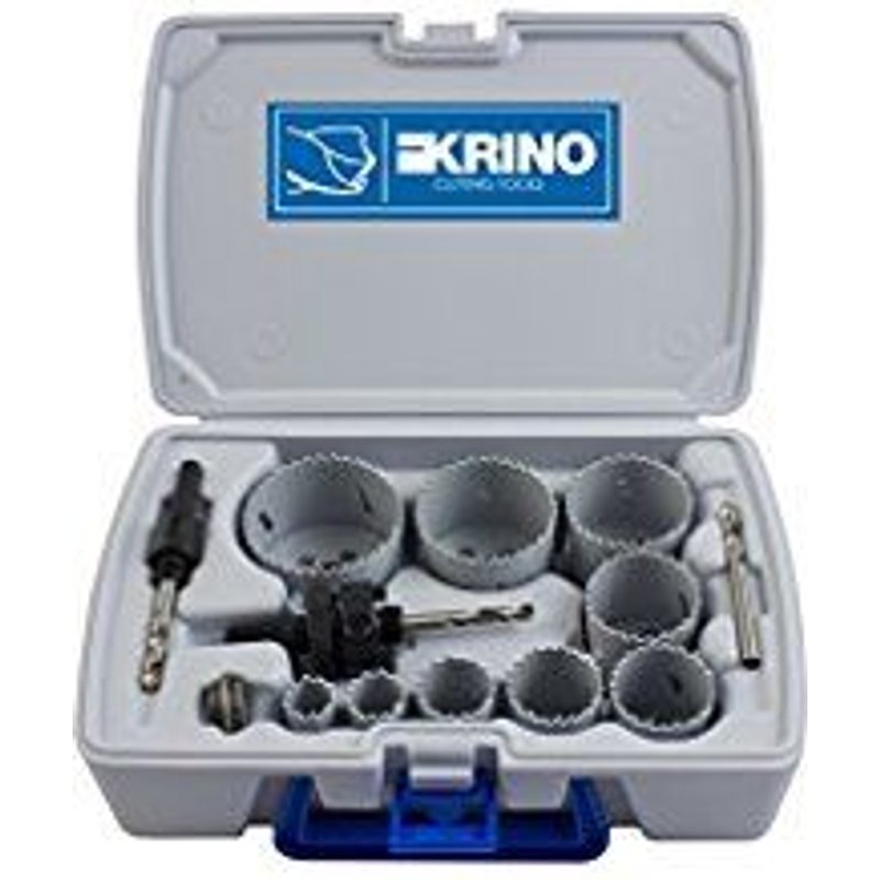 Jeu de scies cloches - 13 pcs - 19-64mm MW-Tech HSSET1964