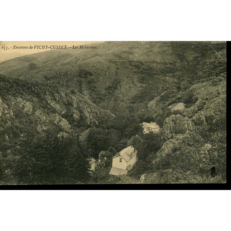 Carte Postale Des Environs De Vichy-Cusset (Allier) Les Malavaux
