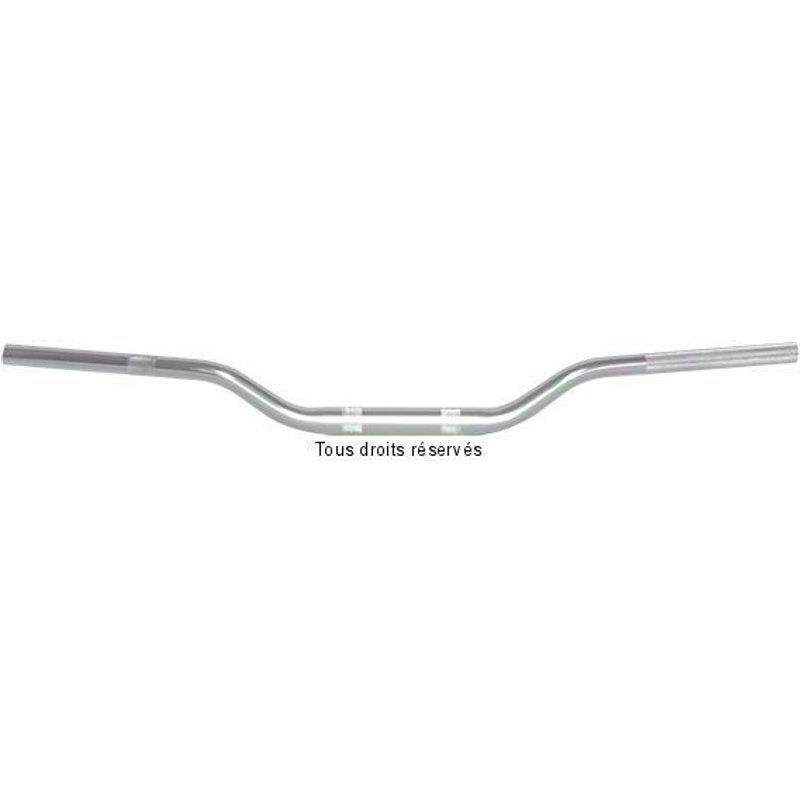 Guidon chromé type Fatbar Ã28,6mm 810mm