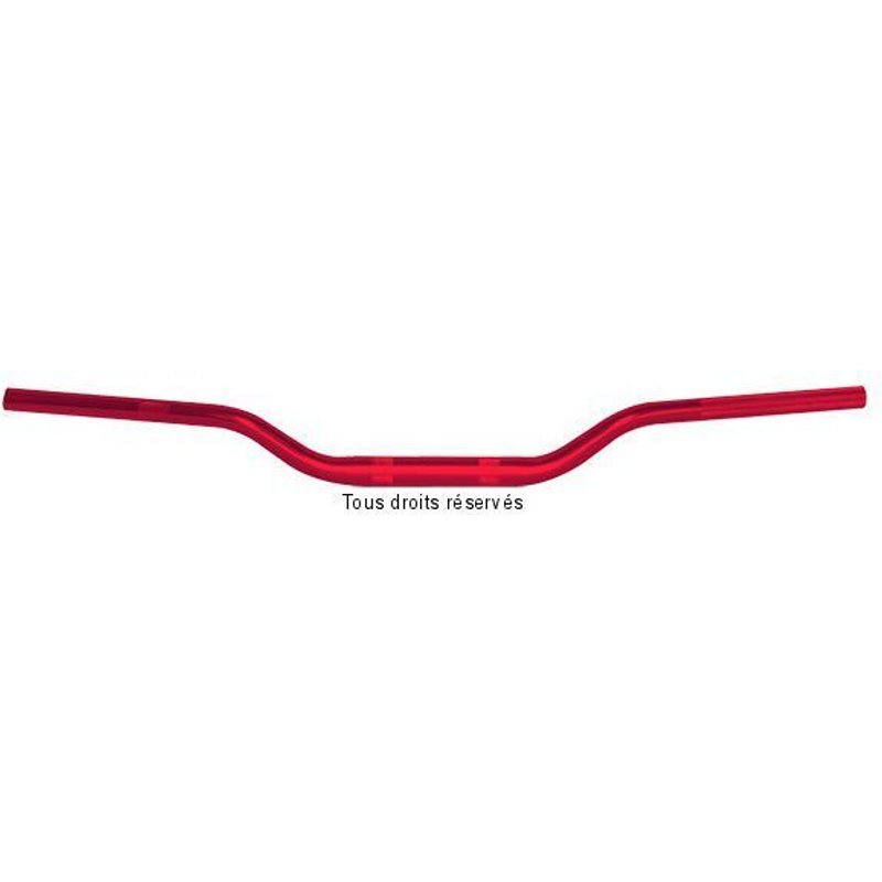 Guidon rouge type Fatbar Ã28,6mm 802mm
